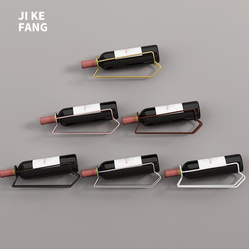 欧式轻奢红酒架摆件葡萄酒架酒柜摆设家用装饰酒架创意现代酒瓶架