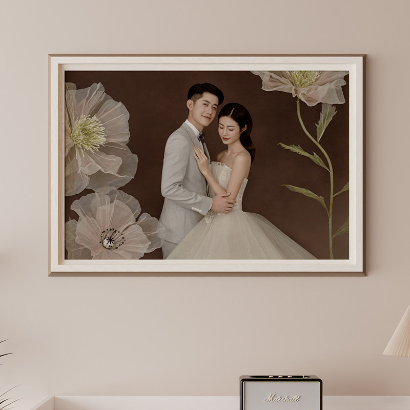 婚纱照相框挂墙定制结婚照照片放大打印加全家福儿童相片冲印制作,家居饰品,相框/画框,淘宝优惠券,粉丝福利购,淘宝优惠卷