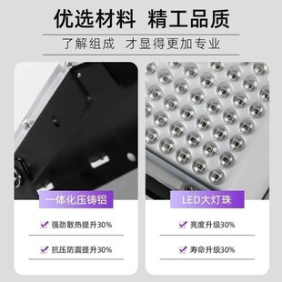 蓝晒专用灯LED紫光灯荧光画酒吧鬼屋涂鸦荧光剂395紫外线UV胶固化