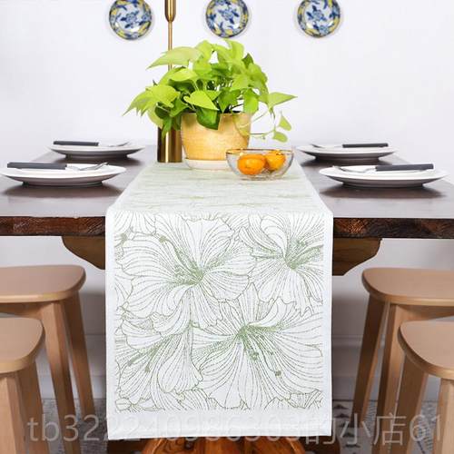 正品瑞典Eelkund朱瑾桌旗北欧风 长桌布台布美式餐桌茶几条电视柜