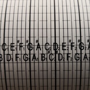 30音DIY谱曲长纸卷撕不破空白纸带纸卡手摇音乐盒八音盒耗材配件