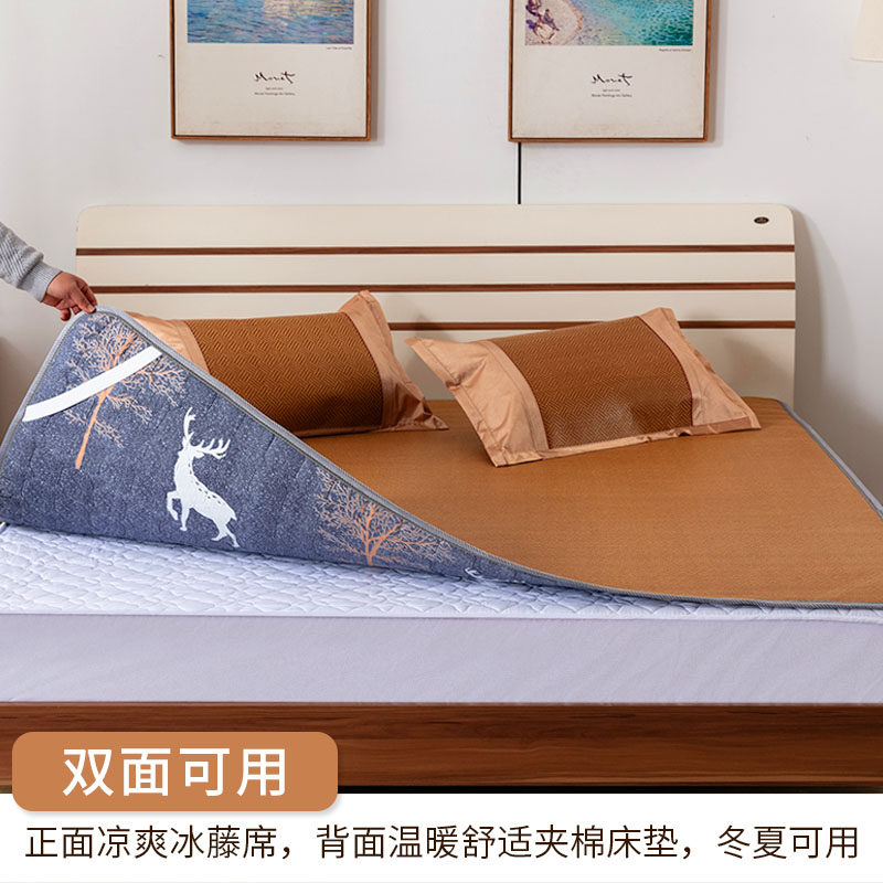 冬夏两用床垫学生宿舍单人租房专用薄款软垫家用榻榻米垫被海绵垫