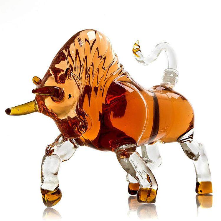 牛酒瓶透明耐热玻璃泡酒瓶摆件十二生肖异形空酒瓶密封罐醒酒器,玩具/童车/益智/积木/模型,毛绒/玩偶/公仔/布艺类玩具,淘宝优惠券,粉丝福利购,淘宝优惠卷