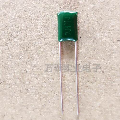 CL11 涤纶绿色薄膜电容器2J471J 630V 470PF 麦拉电容器