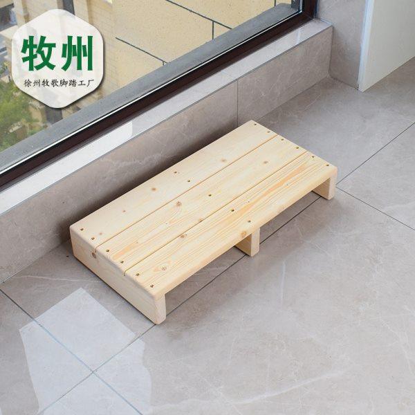 BFYJ实木台阶脚踏阳台增高门口垫板踏脚架工位搭脚凳地台踩脚板凳,住宅家具,沙发凳/脚踏,淘宝优惠券,粉丝福利购,淘宝优惠卷