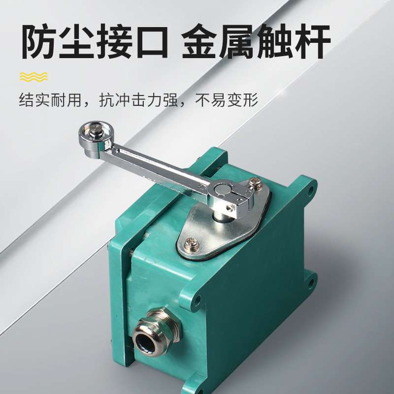 重型船用LX918-120行程开关500V5A树脂防水防腐限位开关手柄可调