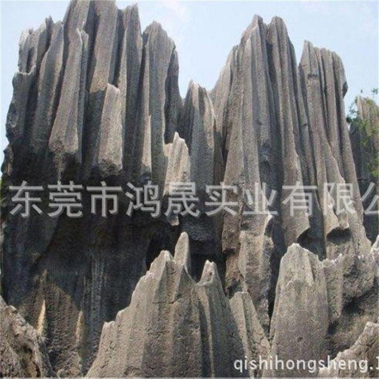 人造水泥假山塑石玻璃钢假山假树景观工程大型假山石支持来图制作
