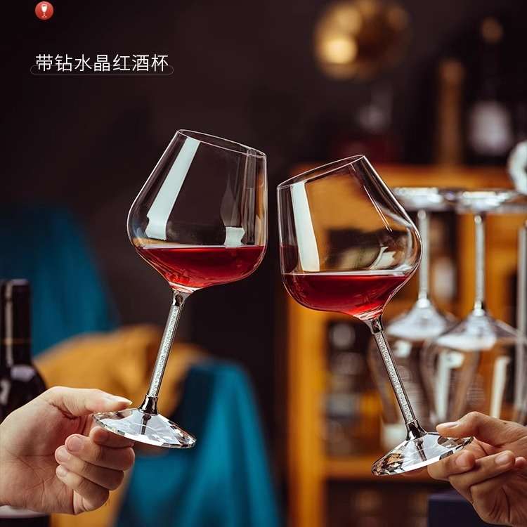 欧式高档奢华水晶红酒杯大号玻璃高脚子创意葡萄醒酒器家用套装