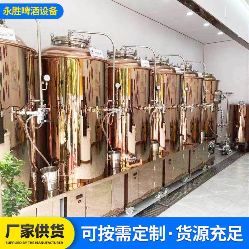 新型啤酒自酿设备 小型商用扎啤机 小型自酿发酵啤酒机