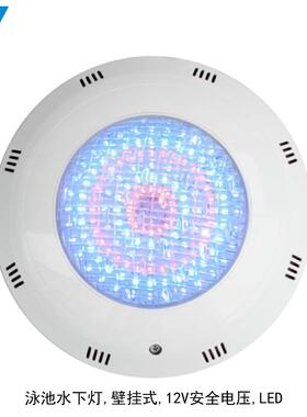 谊浩泳池水下灯水底灯照明灯LED灯壁挂灯水池装饰灯水景灯12V电压