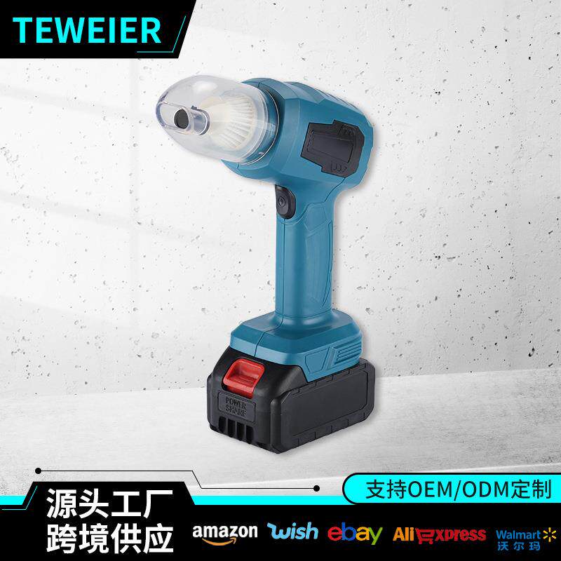 跨境多功能车载吸尘器外贸充电无线锂电车用吸尘器小型吸尘机