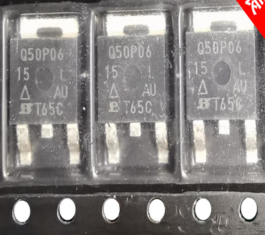 SQD50P06-15L-GE3丝印Q50P06贴片TO-252场效应MOS管拍前咨询