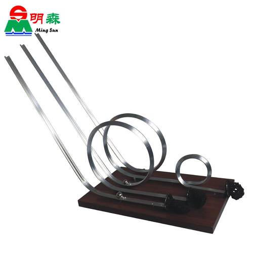 离心轨道演示器离心力作用过山车模型中学物理力学