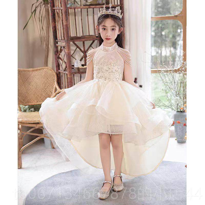高档童礼服生日公主裙花童礼儿童婚持人钢主琴表女演出服轻奢小众,童装/婴儿装/亲子装,儿童礼服,淘宝优惠券,粉丝福利购,淘宝优惠卷