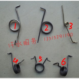 澳福路富路老年代步三四轮车骏马A1离合油门刹车回位簧挂档器弹簧