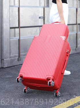 高档行箱网红in向轮李旅行箱女20寸28村登机万密码箱子拉杆箱男24