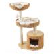 高档出德国木柱子藤编猫爬实架猫窝猫树剑麻抓口板猫跳台多层猫猫