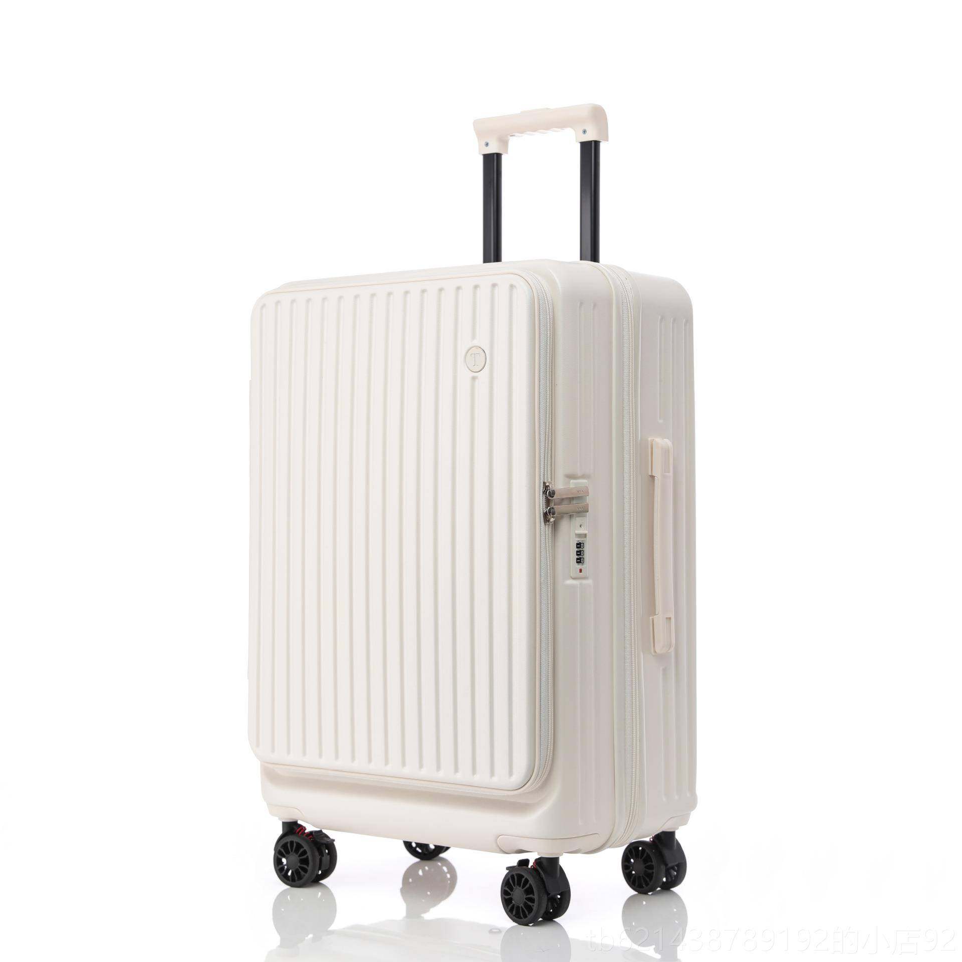 高档侧开行李箱码新款女多功能万向仓轮箱密拉杆箱20寸扩容深旅行
