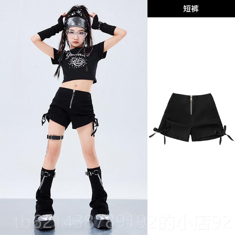 高档酷女童爵舞街走舞服装士潮时髦炸街少儿模特秀女孩舞蹈儿童演图片