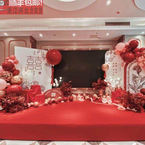 答谢宴屏幕两侧布置回门宴舞台喜庆装饰气球背景板套餐kt板定制全,节庆用品/礼品,装扮布置套餐,淘宝优惠券,粉丝福利购,淘宝优惠卷