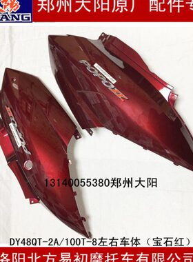 大阳原厂件跑跑2代DY48QT-2A/100T-8左右车体侧盖长护板边盖边条
