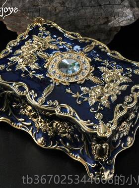 正品syWa首joe彩绘欧若拉覆古欧式韩国公主饰盒饰品收纳盒珠宝戒