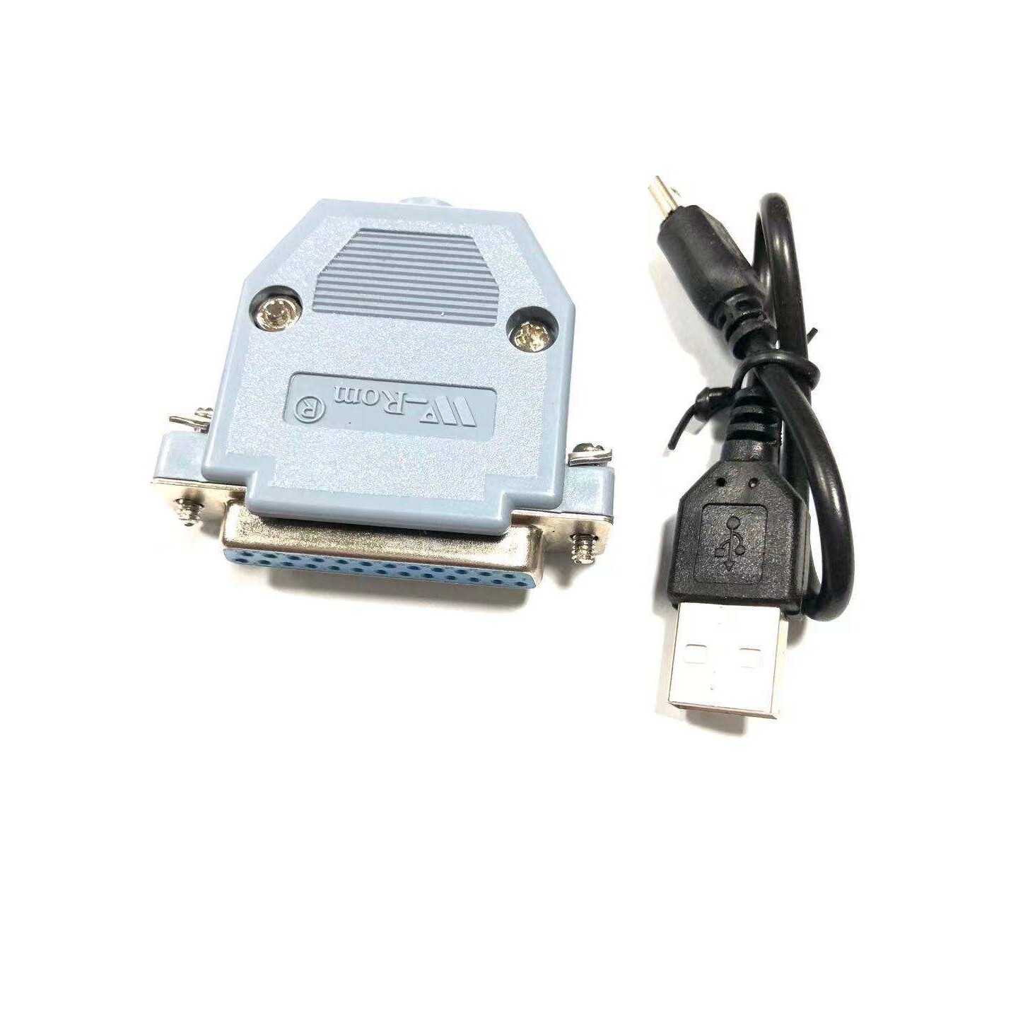 MACH3接口板USB转并口 四轴 转接头 125KHZ输出 UC100 CNC转并口