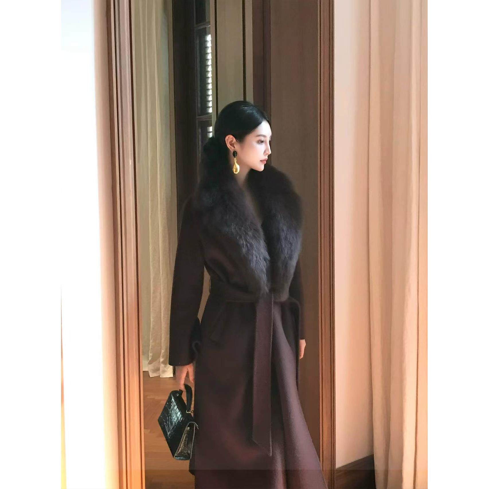 修身收腰气质春秋新款风衣