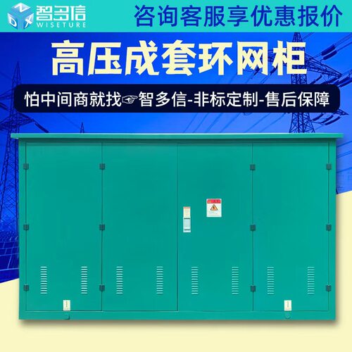 10kv高压环网柜HXGN15-12开闭所SF6充气柜成套开关柜电缆分支箱