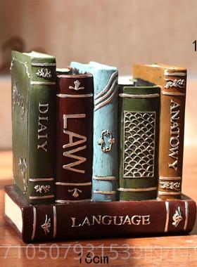 正品复室古创意笔筒摆件 桌功面家居客厅办公盒欧式多能收纳装饰