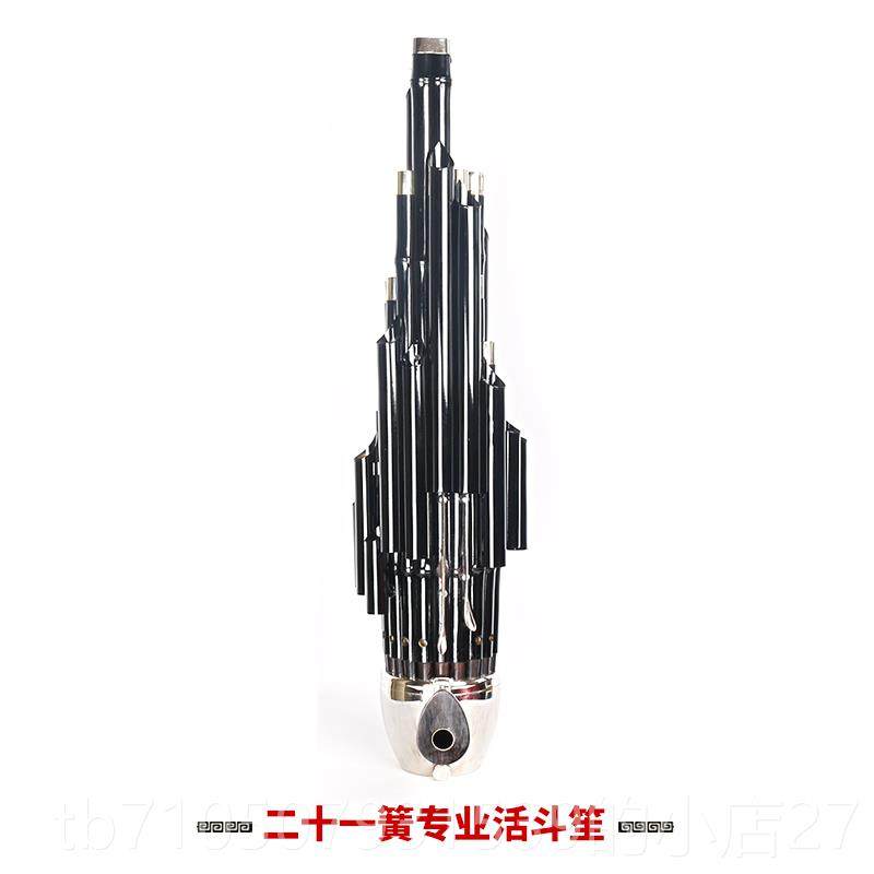 正品新艺精致加键音21扩簧笙乐器大笙全圆笙修 工竽乐器笙包初学