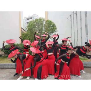 正品 舞蹈服女群舞山族灵蹈演出服民舞孔雀舞艺考表演舞服成 傣族装