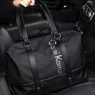 男士手提轻便短途旅行包大容量短期出差商务便携休闲包行李包男款