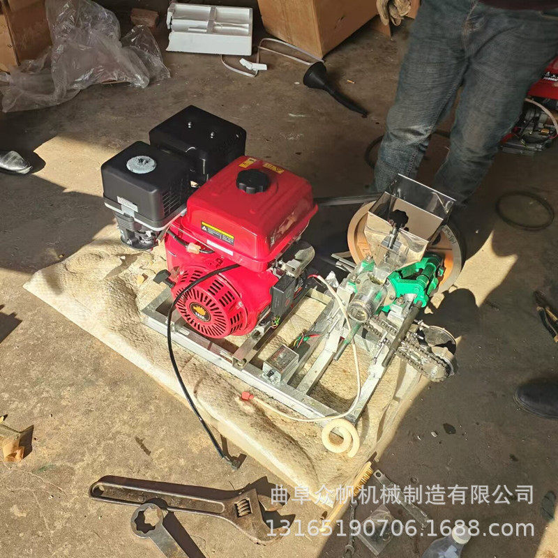 大米玉米三号膨化机 面包车车载筑路机械
