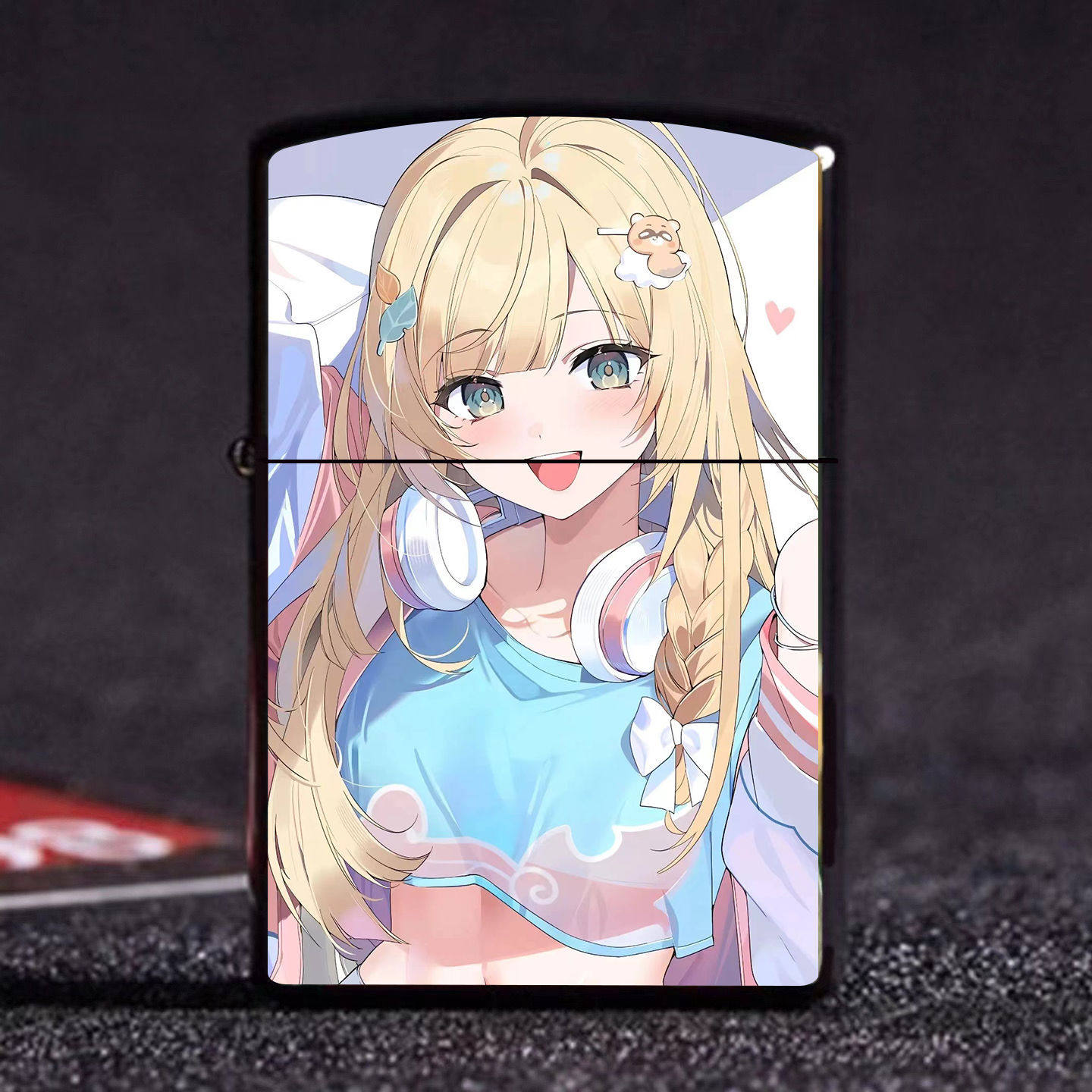 图片煤油打火机翻盖复美女可防风热门款试个性潮流送礼品