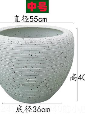 高档景德镇陶瓷缸白色号锦鲤金鱼缸睡莲荷客花包缸老式大庭院厅水