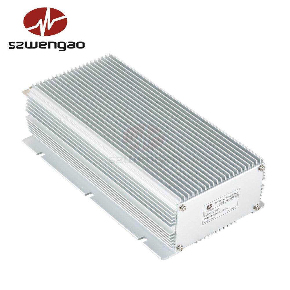 【稳高电子】大功率稳压器12V转28V 40A升压转换器 车载影音电源