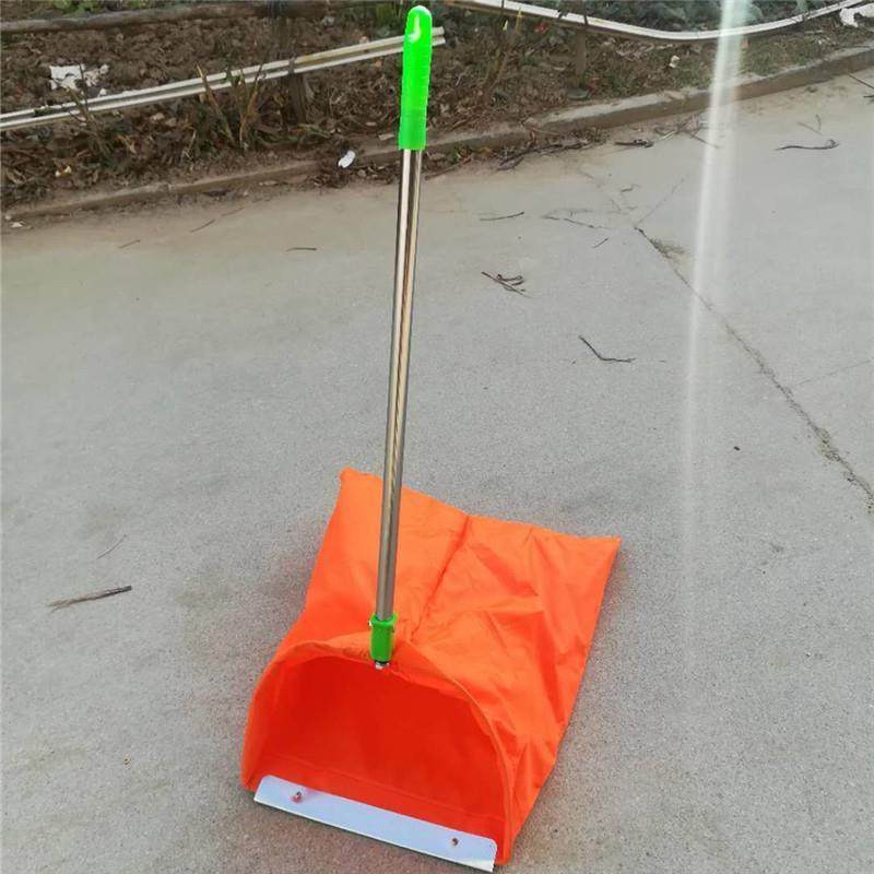 户外环卫挡风垃圾斗簸箕垃圾兜垃圾夹拾物器便携收集袋垃圾铲撮斗