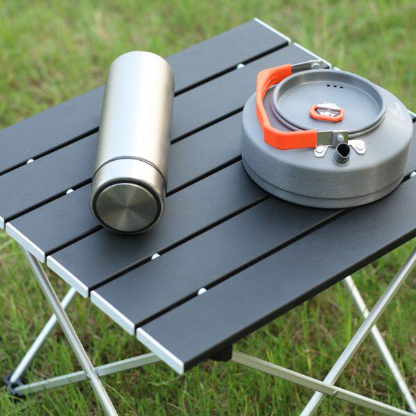 户外铝合金折叠桌露营轻便帐篷桌便携式烧烤桌野餐桌桌椅铝板桌