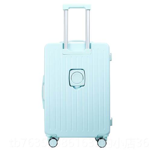 高档2025新功款18寸可登小型拉杆旅机行李箱女前开 口多能密码定