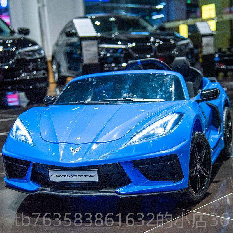 高档超大双座儿电动红车宝坐宝童四轮遥控汽车男女小孩网跑车可人