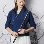 高档笛伶吟练民族乐器紫竹子调素梆笛专业演E奏习