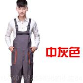 新款 S店修车男女子训犬汽修车演出多口吊4带工 裤 工作服裤 背带袋裤