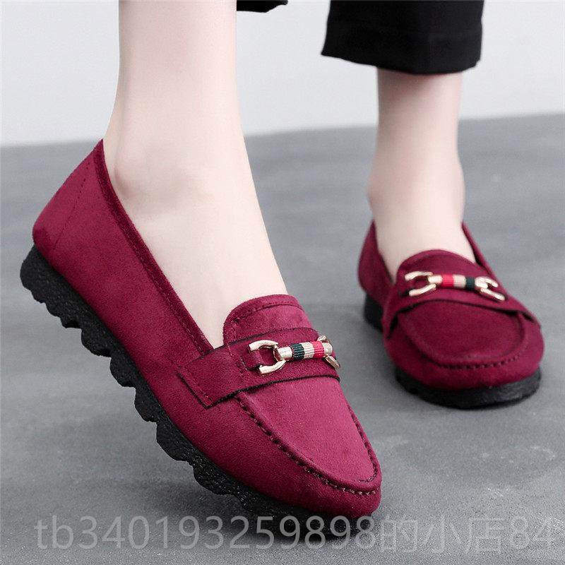 新款京睿老北京鞋女单鞋豆豆鞋02布02新款一脚蹬平底妈鞋软方妈口,女鞋,传统布鞋,淘宝优惠券,粉丝福利购,淘宝优惠卷