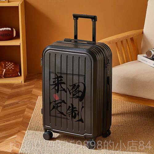新款图定lo杆go印花行李箱广告登机可定制旅行箱多制功能拉来印图