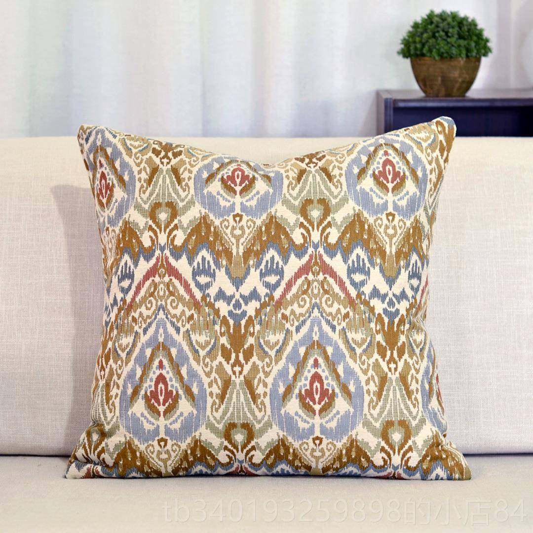 新款印第垫安风格 美式抱乡村沙发枕/靠套/样饰板间床头办公装靠