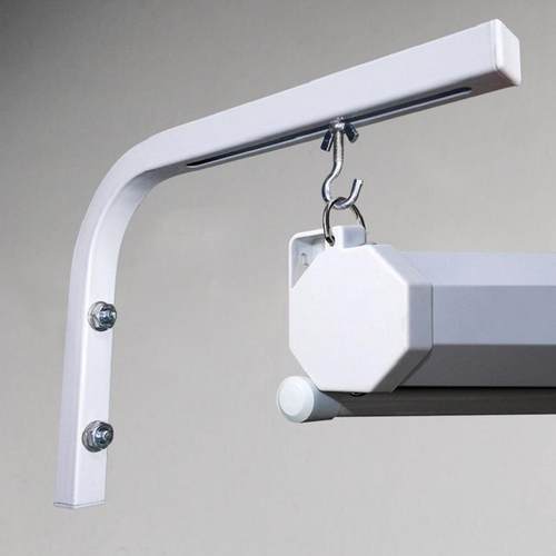 投影仪幕布自锁幕吊架安装挂钩90度L型勾支撑架吊臂支架快装