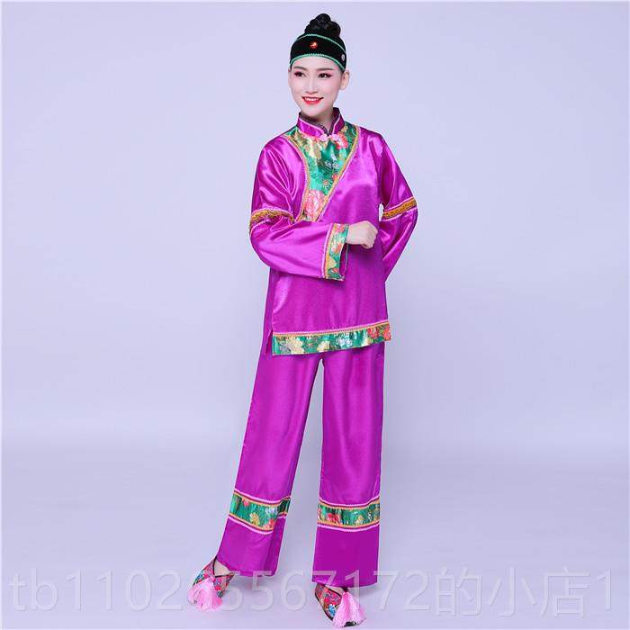 新款媒婆演出装 老太太 中年表秧歌服服 地主老婆丑婆婆演服 戏剧