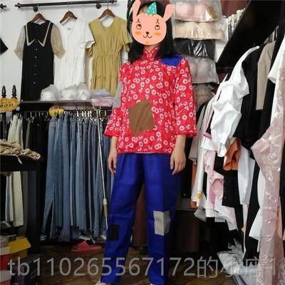 新款叫花子装服装乞丐服补演出成人女古代要饭衣服古济男公破烂丁