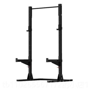 新款 家用综合训力练备材架深蹲卧推举器量训练健身设黑色款